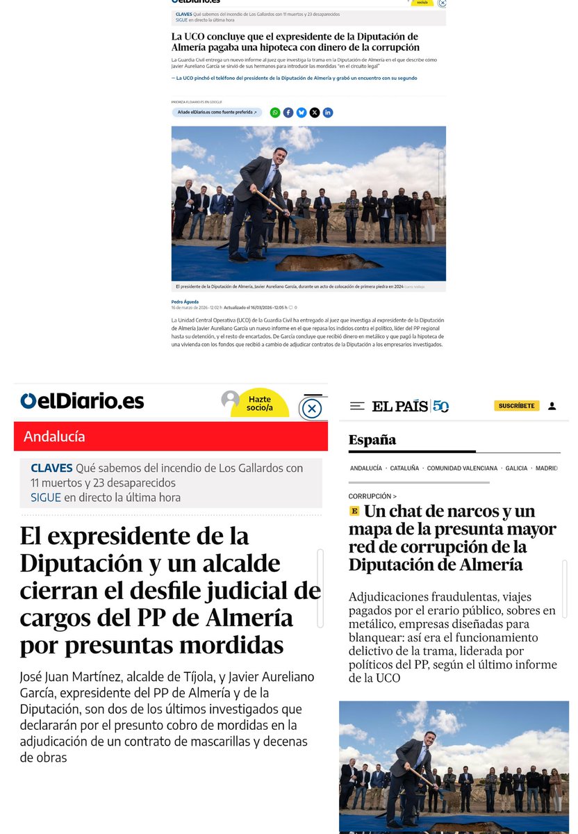 mandrilar's tweet photo. @Rafa_Hernando Hernando donde gobierna el PP en la diputación en Almería 

Con 43 imputados por corrupción que se quedaban con dinero público

uno de ellos los servicios de emergencia y extinción de incendios

Almería no merece lo que está pasando por culpa de los implicados por corrupción. https://t.co/KIAjBAxkGM
