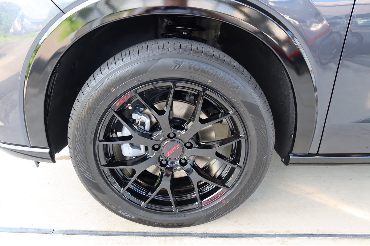 ZR-V納車 ホイールはRAYSのHIMURAシリーズ 「2x7FT SPEC-M」 ナンバー