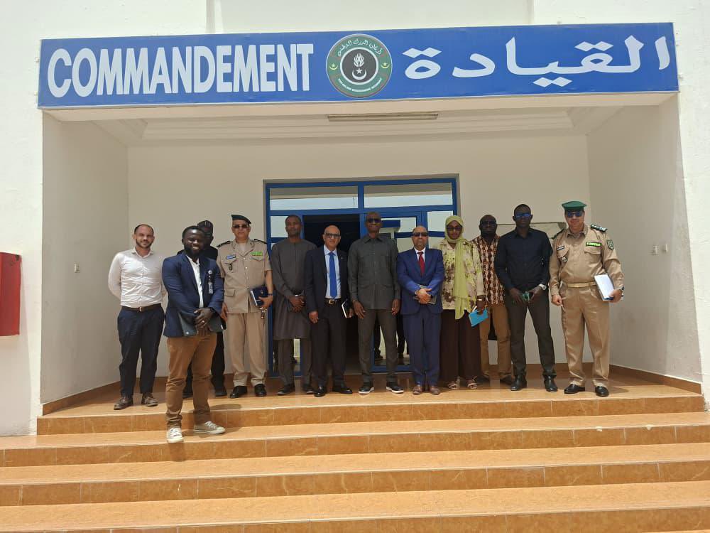 UNODC_WCAfrica's tweet photo. 📍🇲🇷
📢 Opérationnalisation du Mémorandum d’entente 🇲🇷🤝🇸🇳 sur la lutte contre la traite des personnes &amp; le trafic illicite de migrants. 
➡️Échanges &amp; visites institutionnelles réalisés dans le cadre du projet #PROMIS, mis en œuvre avec @ONU_Droits_BRAO financé par @NLinSenegal https://t.co/rETb0qDRTA