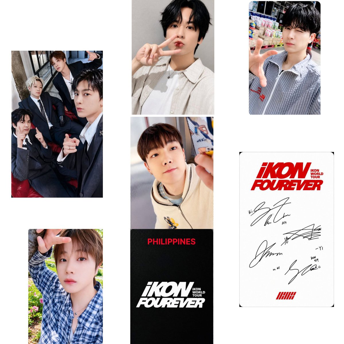 BangWinKon's tweet photo. 💫 iKON FOUREVER TOUR IN MANILA SOUVENIR PHOTOCARD SET 💫 

to those na hindi umabot, you can fill up the form then pay nalang po kayo to get a set :) 

₱40 only for 5 pocas 

https://t.co/f32SyOBATo

thanks! ^^ https://t.co/Bk1L6w5pXP