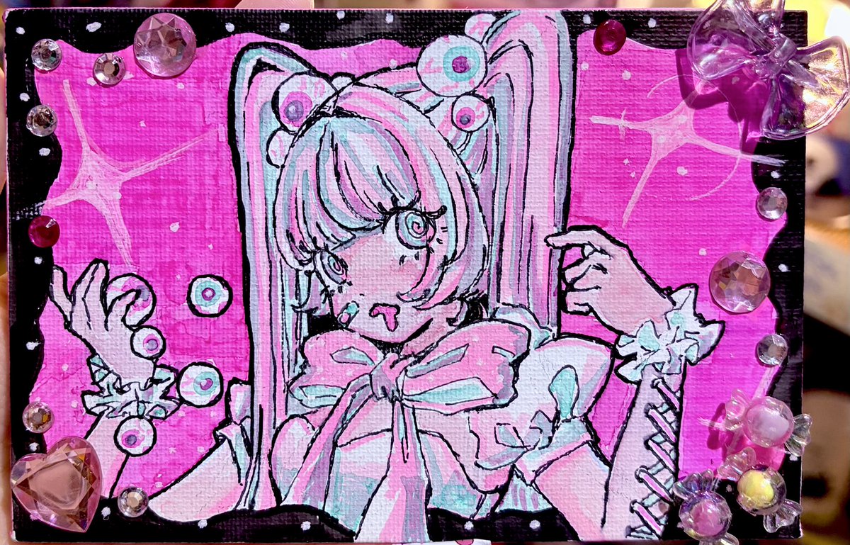 meuko20's tweet photo. 💖💖💖

 #illustration #oc https://t.co/BejRapEg8T