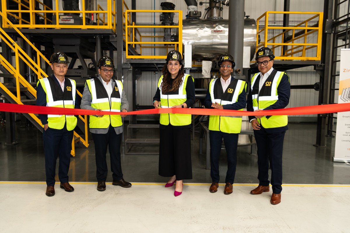 OffgridEL's tweet photo. Some moments from a landmark day for Offgrid Energy Labs. The launch of our 10 MWh ZincGel® pilot manufacturing facility in Hook, Hampshire marks an important step in our journey to build safer, resilient and scalable energy storage solutions.
Thank you to everyone who joined us. https://t.co/VOG9znZsI6