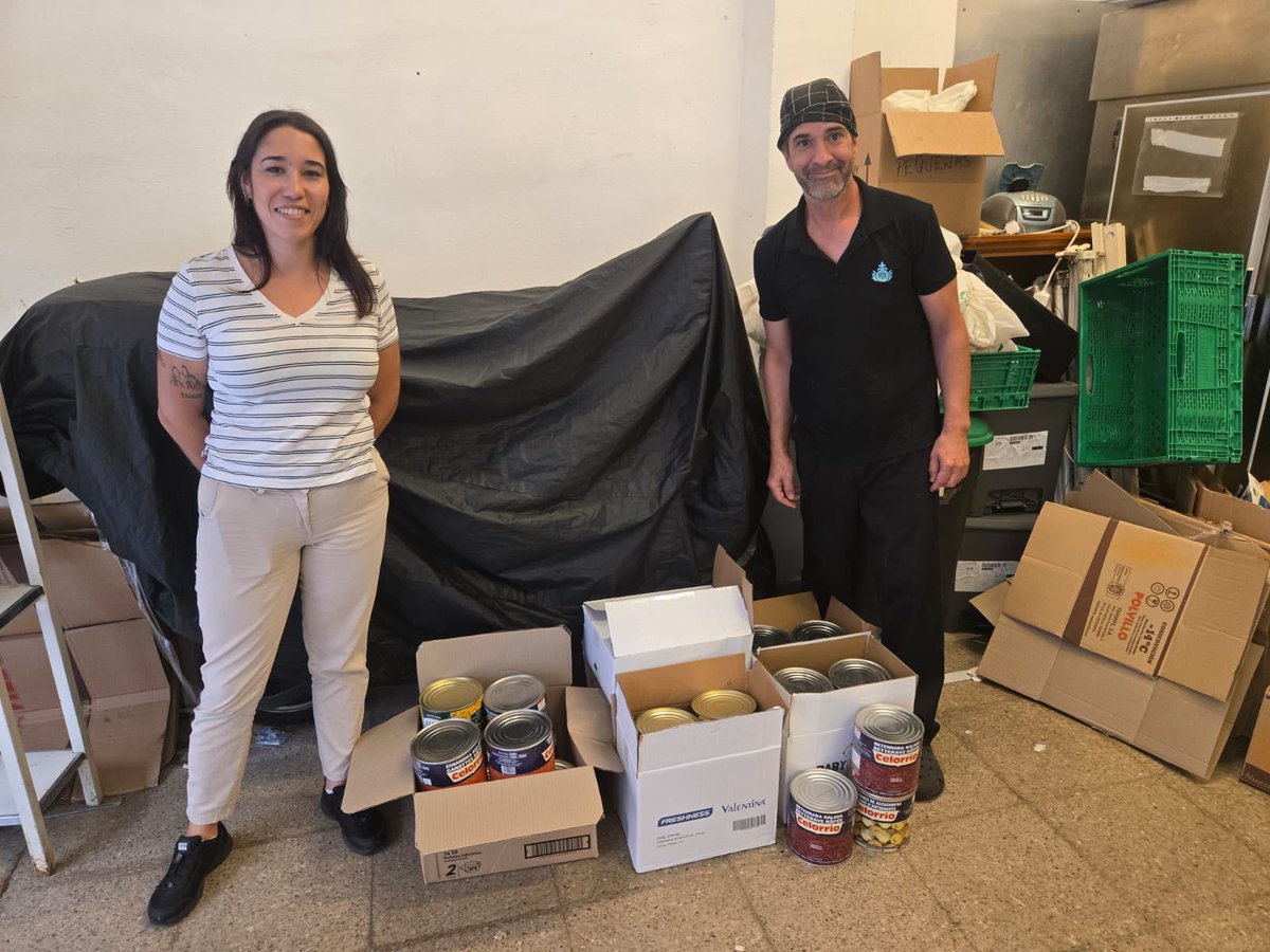 AbnegacionSB's tweet photo. 📌 #Actualidad | Durante esta mañana, nuestro Departamento de Caridad ha realizado una nueva donación de alimentos no perecederos destinados al programa de ayuda del comedor social de San Juan de Dios , en el centro de Sevilla. 

Esta donación contribuirá a cubrir las necesidades de dicho comedor.

🏥 @OHSanJuandeDios 

#SomosAbnegación | #Caridad 
#Sevilla
