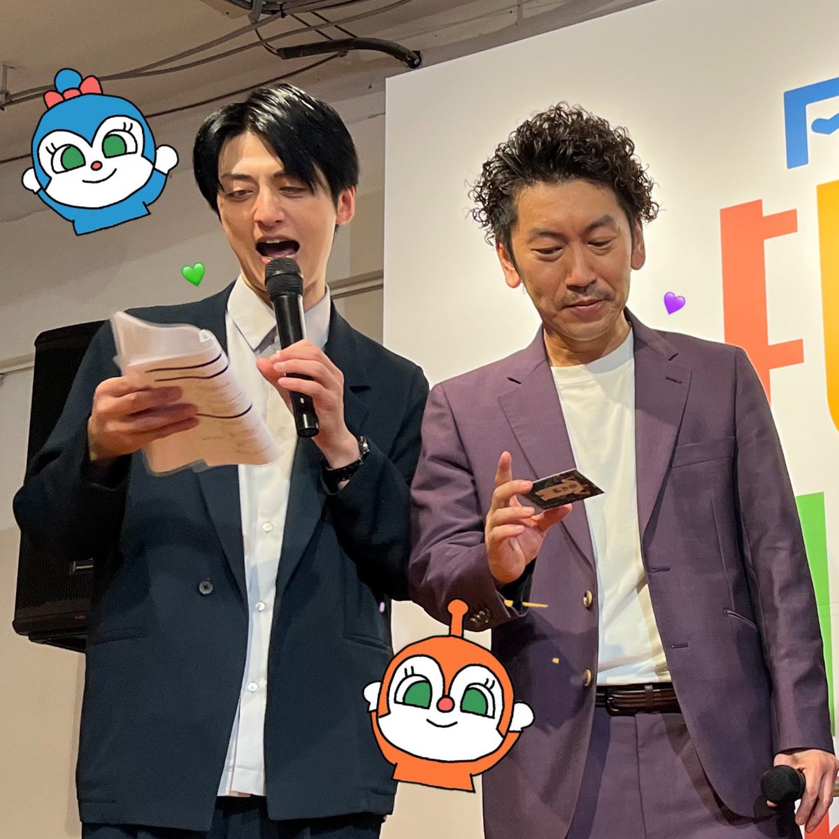 2l0__r1be's tweet photo. 0710 𖤐 よしもとコレカPOP UP STAGE🃏👥

ツートライブとオダウエダさんの絡み最高だった🤦🏻‍♀️⚡️
ピックアップもコレカじゃんけんもめーーっちゃ楽しかったし普通にあの遊び方してみたい😸🖐🏻
さらにコンプしたくなったなあがんばります‼️
超超暑い中いっぱい汗かきながらありがとう🥹🥹 https://t.co/8Slr0W2ROP