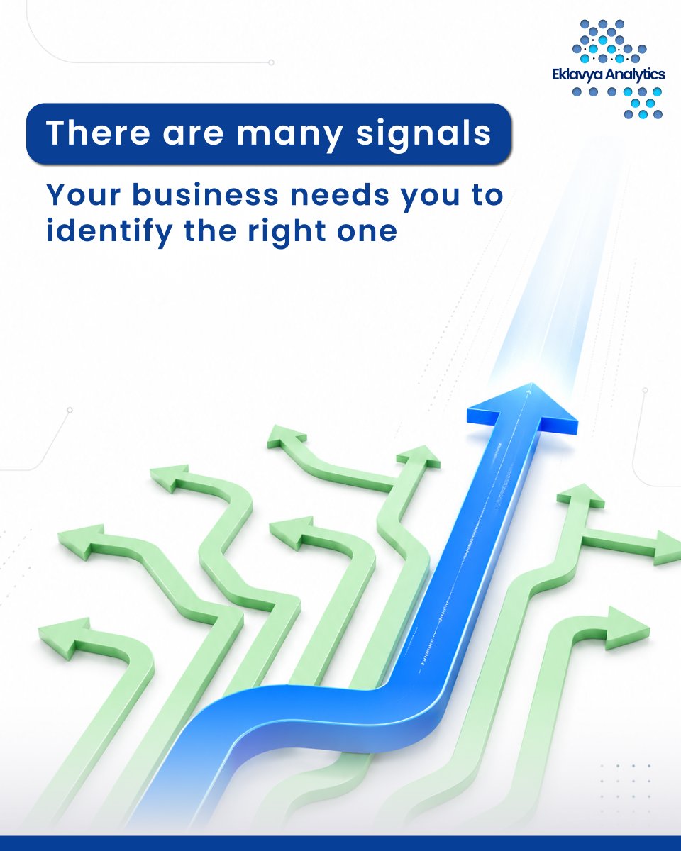 EklavyaAnalytic's tweet photo. In #Business, the challenge is not data but what exactly to pick!

Strong #MarketResearch and #ConsumerInsights find the right signals and make smarter #BusinessStrategy decisions. https://t.co/NfOwopY8zF