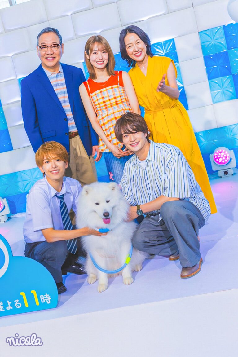 nicolaJP_mag's tweet photo. ／
この夏注目のドラマ☁️🐶✨
#夏色の雲が恋と嵐をまきおこす
制作発表記者会見に潜入🧡
＼

ニコラ本誌の人気連載「うきなすSTUDY」でおなじみの浮所くんが、夏ドラマに出演🌟
同じくACEesの深田くんが主演を務めるよ🌈

4000字超えの特大ボリュームで、会見の様子&ドラマの魅力を余すところなくお届けします❕

記事はこちら💚🧡
▶︎ https://t.co/8hK4eigBPB
#ニコラ
#ニコラネット
#深田竜生
#浮所飛貴 
#ACEes 
#夏雲嵐