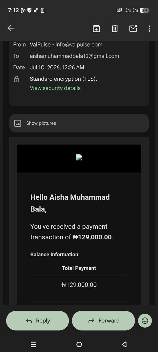 aunty_aisha's tweet photo. Alhamdulillah! ❤️

Another VALPLUSE PAYDAY 🔥💸

₦129,000 received. 🙌🏽

Grateful to Allah for the opportunity. Consistency pays.

The transformation is real! 🚀✨
#Valpluse #Payday #DigitalSkills #AffiliateMarketing https://t.co/NLattOUlFv