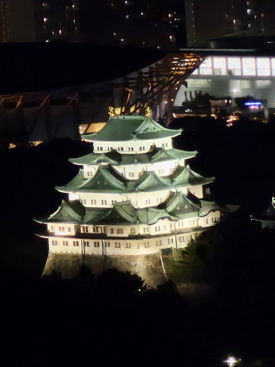 tei_emu's tweet photo. 名古屋城発見 https://t.co/ch1rULAxq4