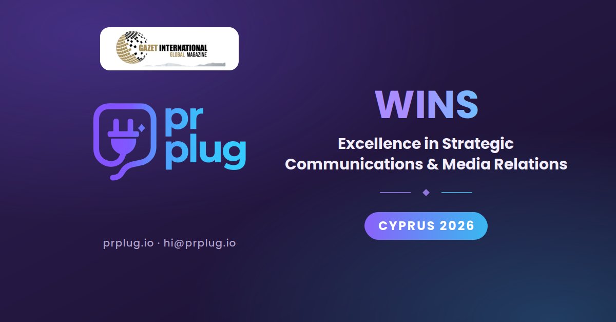 hi_plug's tweet photo. Thrilled to share that PR Plug has won Excellence in Strategic Communications & Media Relations β Cyprus 2026 at the Gazet International Awards 2026! π
Read more: https://t.co/aiQNxZZAAp
#PRPlug #PR #MediaRelations #StrategicCommunications #Fintech #Crypto https://t.co/iepwzZIrPQ