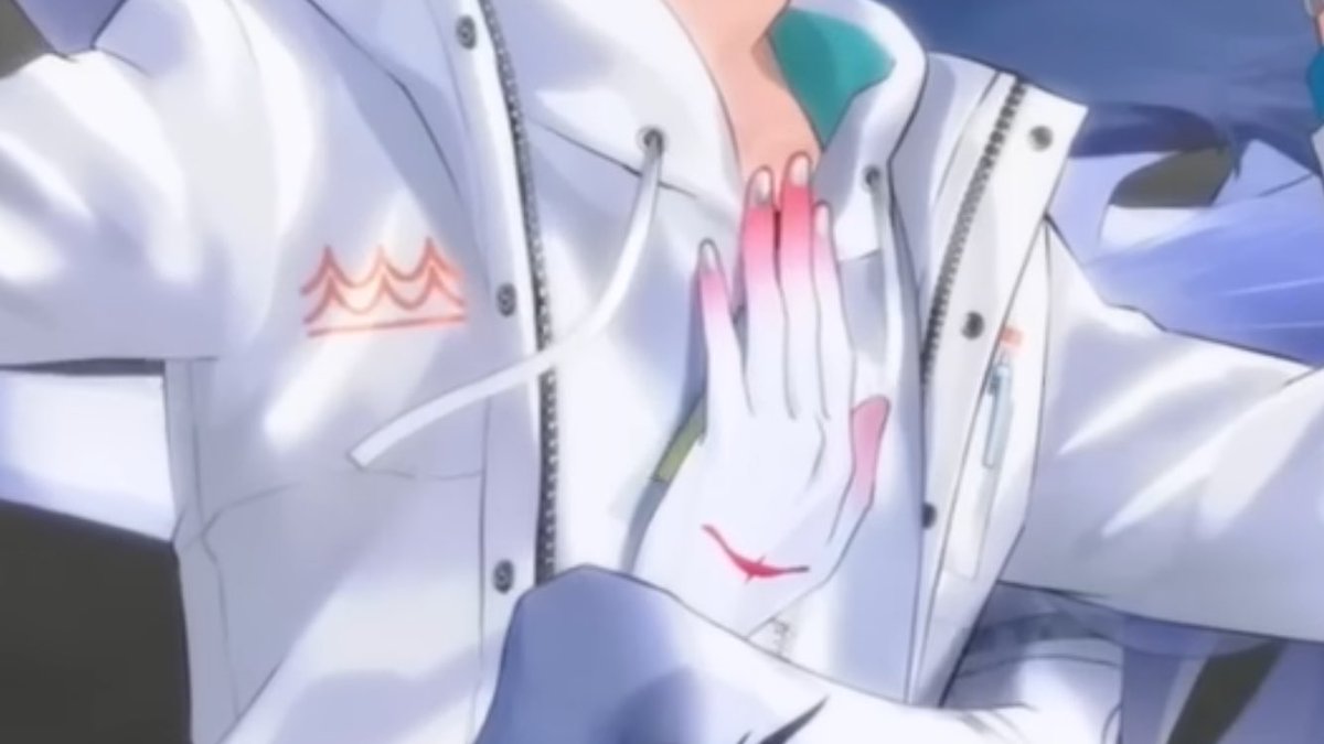 oujinata's tweet photo. rin’s hand over michitaka’s chest in ITTW. they were telling us what their deal was from the very beginning oh my godddddd https://t.co/Rqx64xQ7Ek
