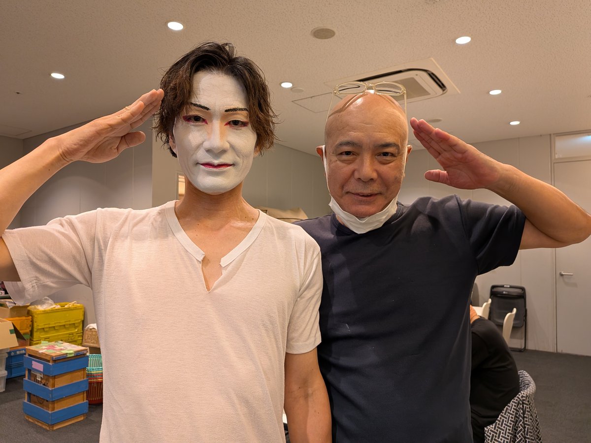 hanagumishibai's tweet photo. 『レッド・コメディ～赤姫祀り～』
7/9～12＠座・高円寺１

お蔭様で千穐楽は予定枚数を終了しております。
ねらい目は明日🤩！13時＆18時公演。
夜の回終演後は、アフタートークもございます。
ぜひ、お越しください‼️

🎟️明日のチケットご予約はこちら
https://t.co/yxPngIyfFH https://t.co/3cgSCz2e6N