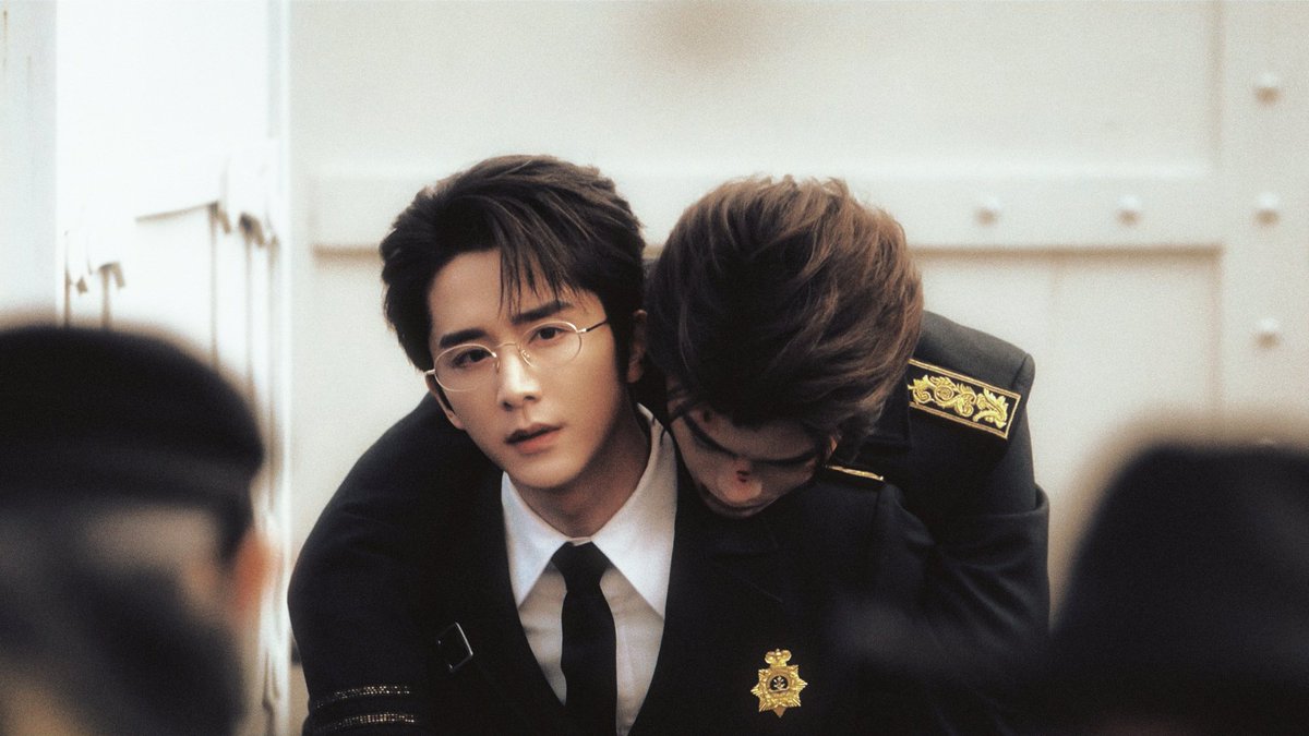 muziqis's tweet photo. when you are in a competition for being in a doomed yaoi and your opponent is ding yuxi https://t.co/9VOOR4HNOB