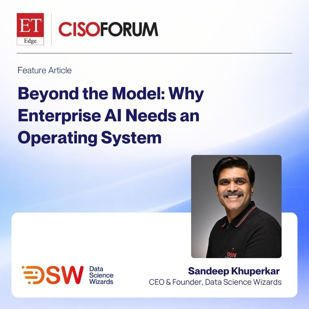 dswizards's tweet photo. Pilots pile up faster than governance can keep pace. The result looks like progress and behaves like risk.
Sandeep Khuperkar, in CISO Forum, on why enterprise AI needs an operating system, where policy lives in the code and every decision is traceable.
👉 https://t.co/YlsgfDn5G5 https://t.co/1ODhVeedlN