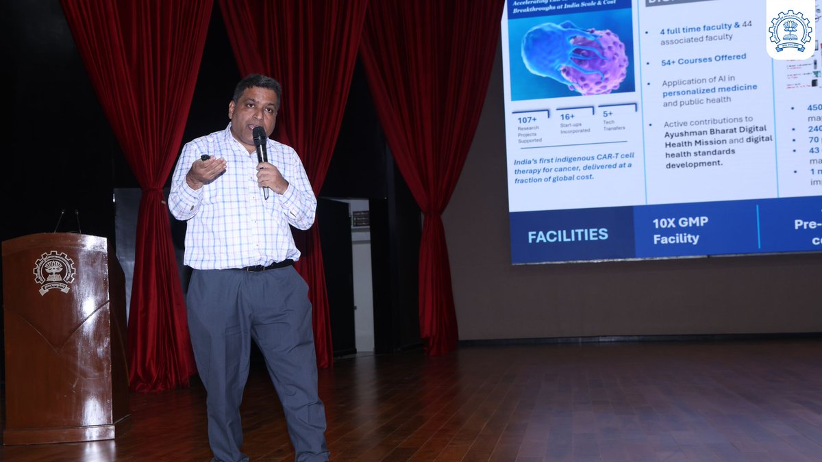 Dean ACR, IIT Bombay tweet media