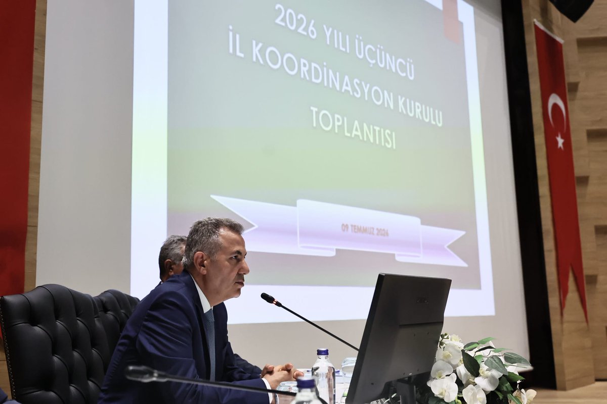 tkdkizmir's tweet photo. 2026 Yılı Üçüncü İl Koordinasyon Kurulu Toplantısı, İzmir Valimiz Sn. @drsuleymanelban başkanlığında, İl Koordinatörümüz Murat AKIN, ilgili kurum müdürleri ve bölge müdürlerinin katılımıyla gercekleştirildi. https://t.co/lvJkDeE62U