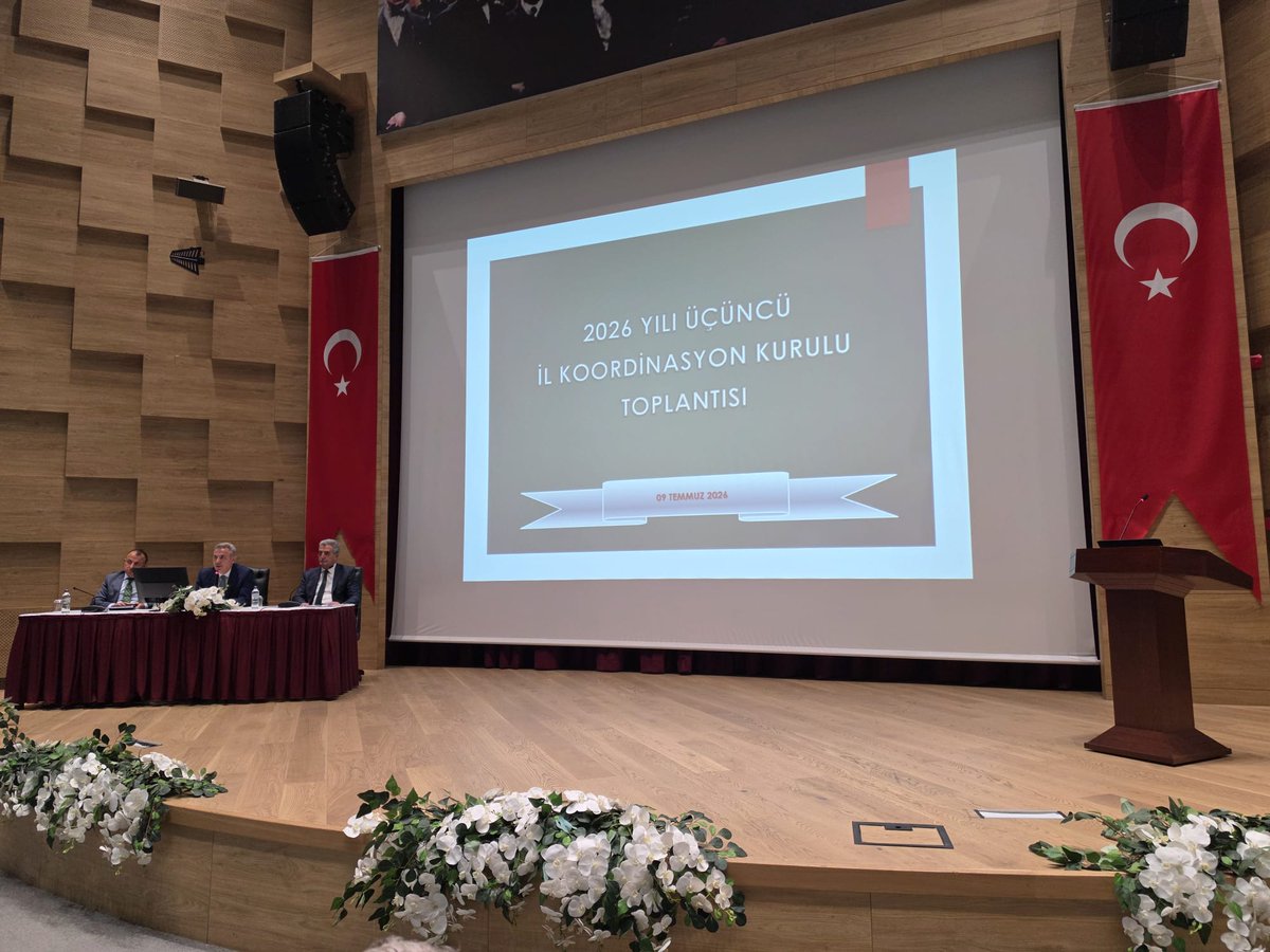 tkdkizmir's tweet photo. 2026 Yılı Üçüncü İl Koordinasyon Kurulu Toplantısı, İzmir Valimiz Sn. @drsuleymanelban başkanlığında, İl Koordinatörümüz Murat AKIN, ilgili kurum müdürleri ve bölge müdürlerinin katılımıyla gercekleştirildi. https://t.co/lvJkDeE62U