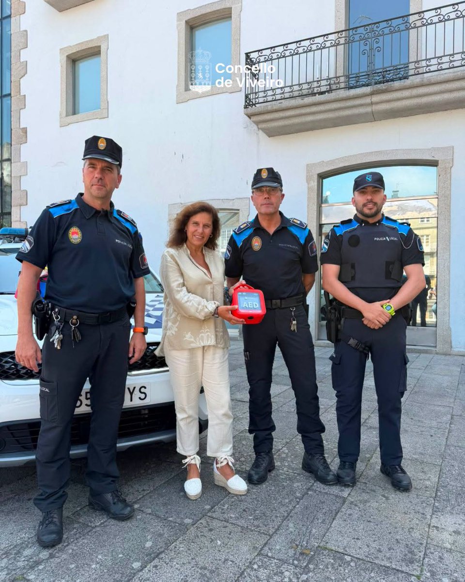 ConcelloViveiro's tweet photo. ❤️🚓 𝐀 𝐏𝐨𝐥𝐢𝐜𝐢́𝐚 𝐋𝐨𝐜𝐚𝐥 𝐝𝐞 𝐕𝐢𝐯𝐞𝐢𝐫𝐨 𝐜𝐨𝐧𝐭𝐚 𝐜𝐮𝐧 𝐧𝐨𝐯𝐨 𝐝𝐞𝐬𝐟𝐢𝐛𝐫𝐢𝐥𝐚𝐝𝐨𝐫 https://t.co/p5cY0hr08T
