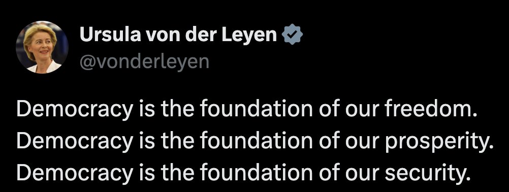 CryptoJelleNL's tweet photo. Ursula von der Leyen really saw her Chat Control law get rejected twice and decided to force it through with an emergency vote 5 minutes before the summer break 

Talk the talk about Democracy, but she definitely doesn't walk the walk.

Despicable person. https://t.co/XXkkxrG2DG