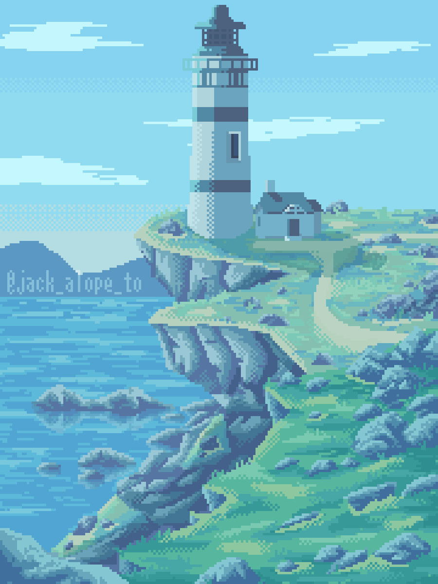 jack_alope_to's tweet photo. 灯台
#pixelart https://t.co/DJi7O2z8YL