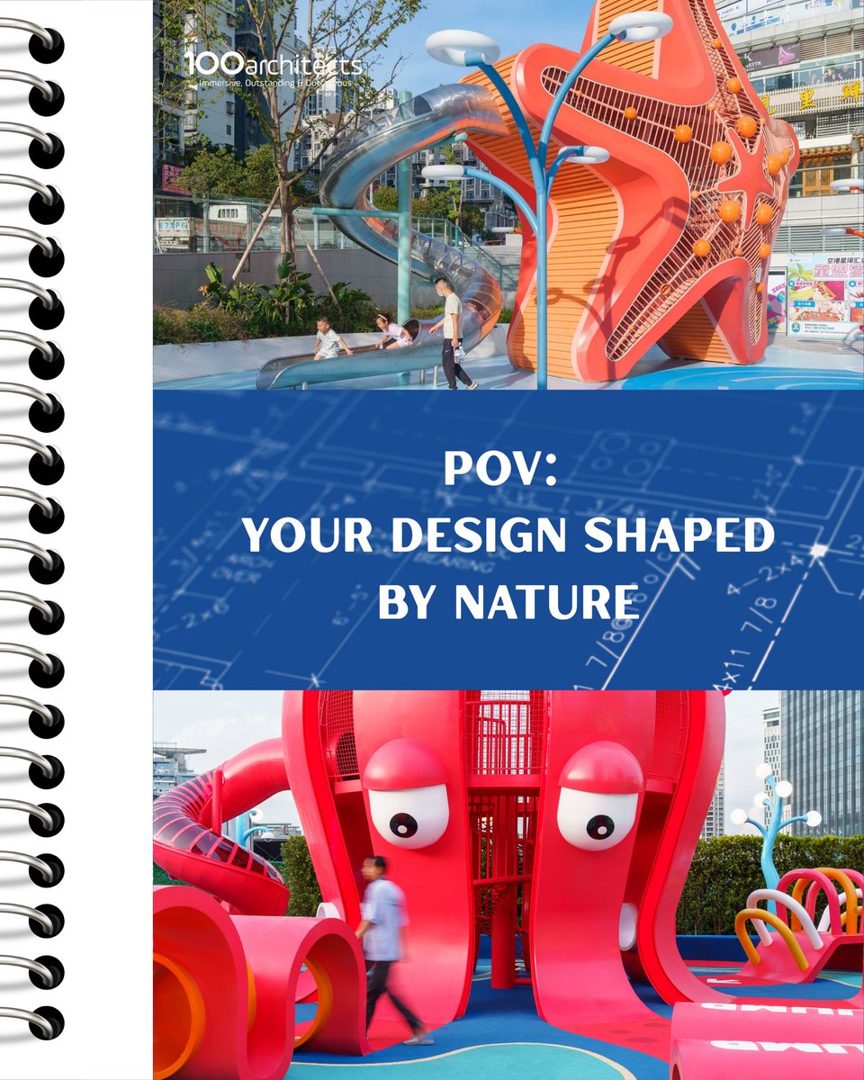 100architects's tweet photo. Nature isn’t our reference.
It’s our design language.
#Architecture #BiophilicDesign #100Architects https://t.co/gGMlrXyVKf