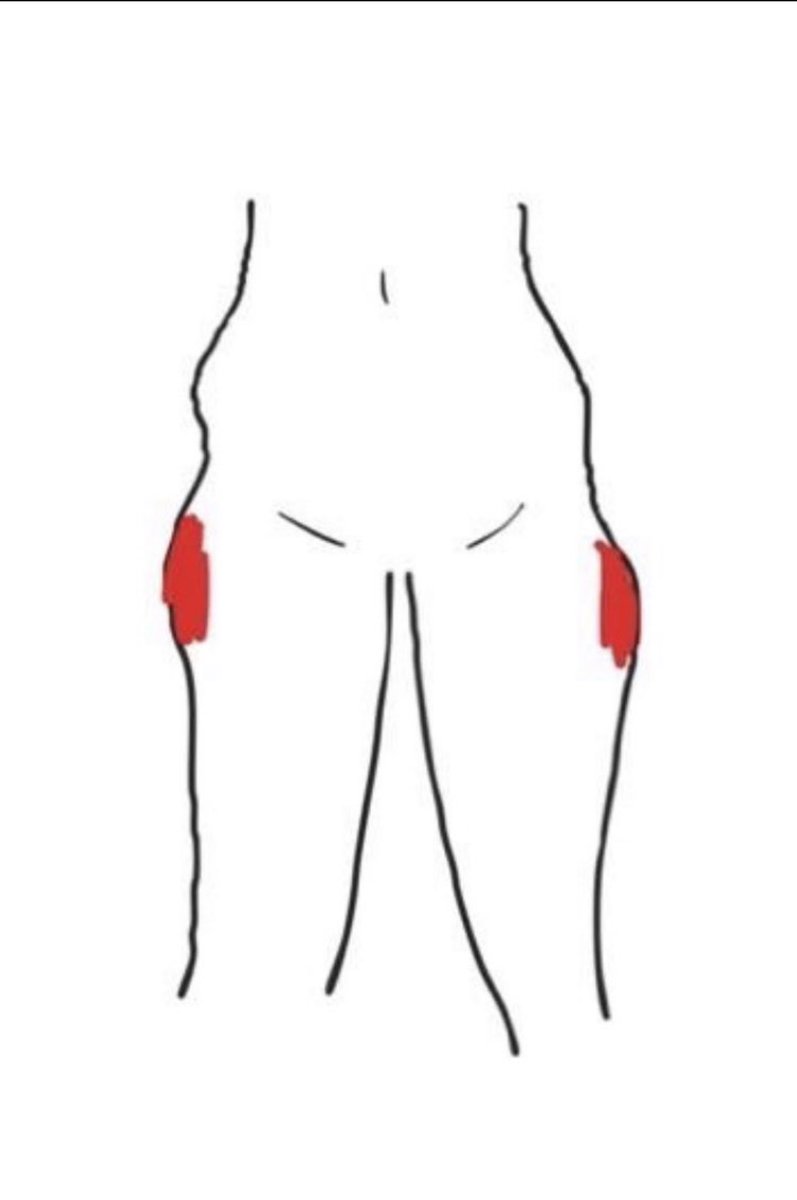 ko_gankotan's tweet photo. 外ももが張ってて土偶体型の人はこの動画がオススメ。大転子が消えて前より脚が1.5倍長く見える。 https://t.co/BrWF4zJfTd