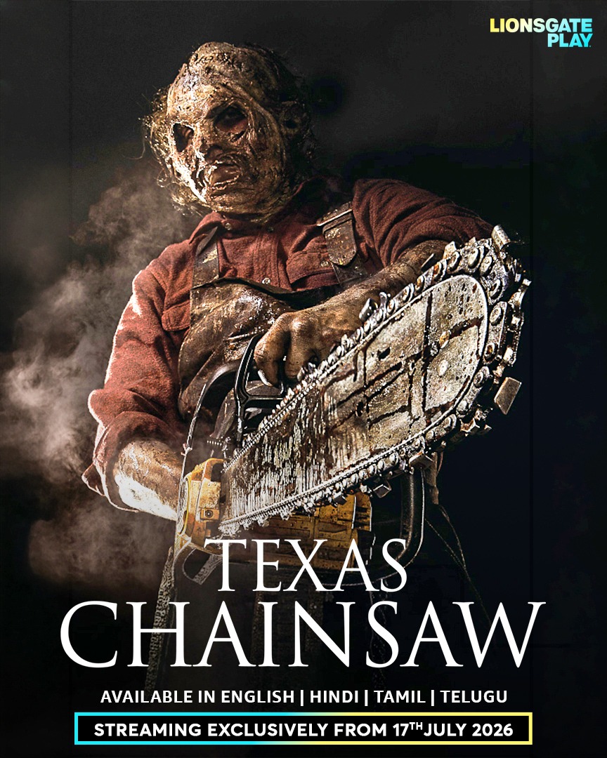 lionsgateplayIN's tweet photo. Alexandra Daddario vs. a chainsaw. Place your bets. Texas Chainsaw arrives on Lionsgate Play on July 17th! #lionsgateplayIndia https://t.co/JzvjUPYFgq