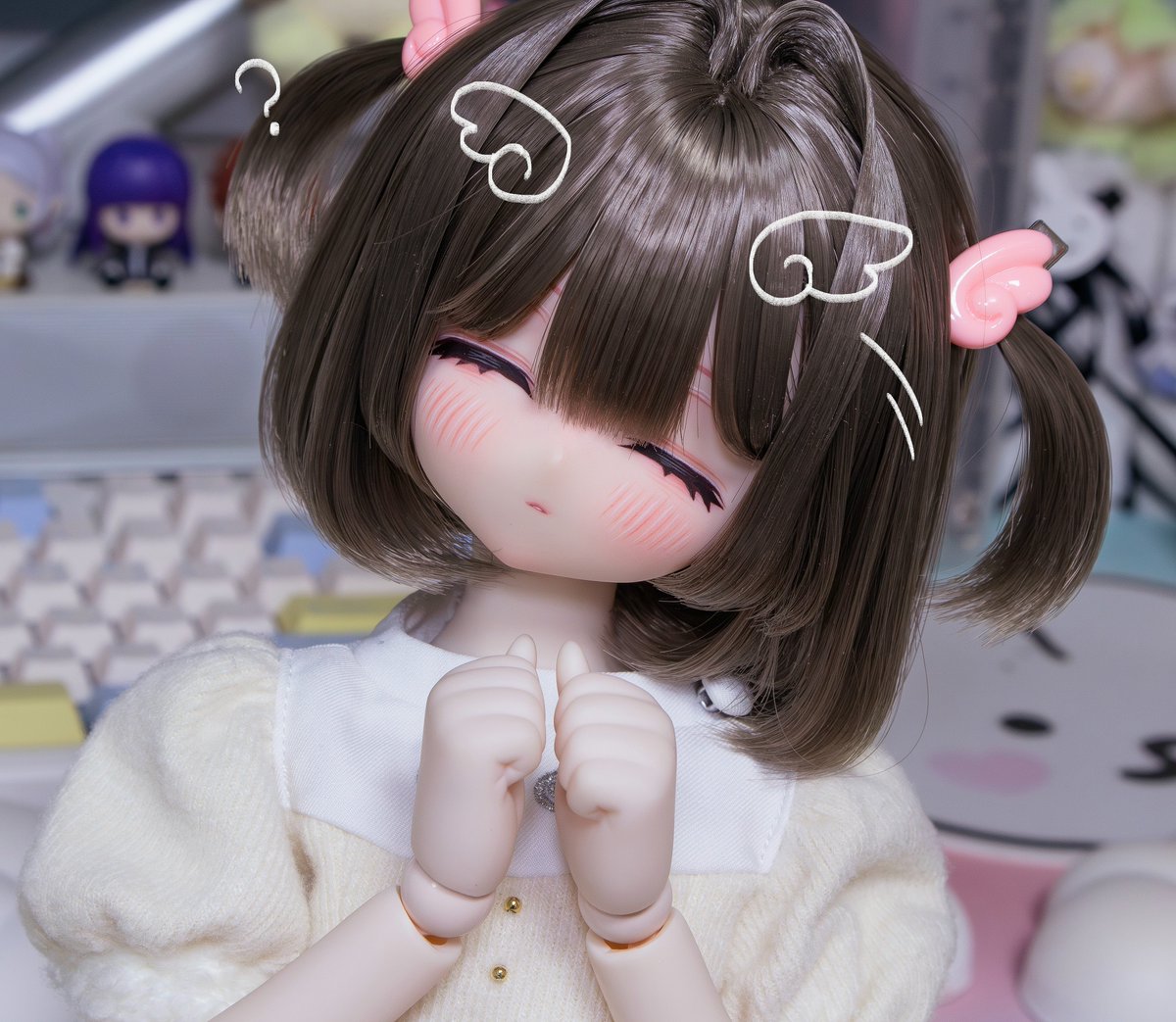 luha_doll's tweet photo. 日曜の夜まで家を探しています🫶
赤ちゃん天使のような顔..

#カスタムヘッドお家探し https://t.co/fgM933j28U