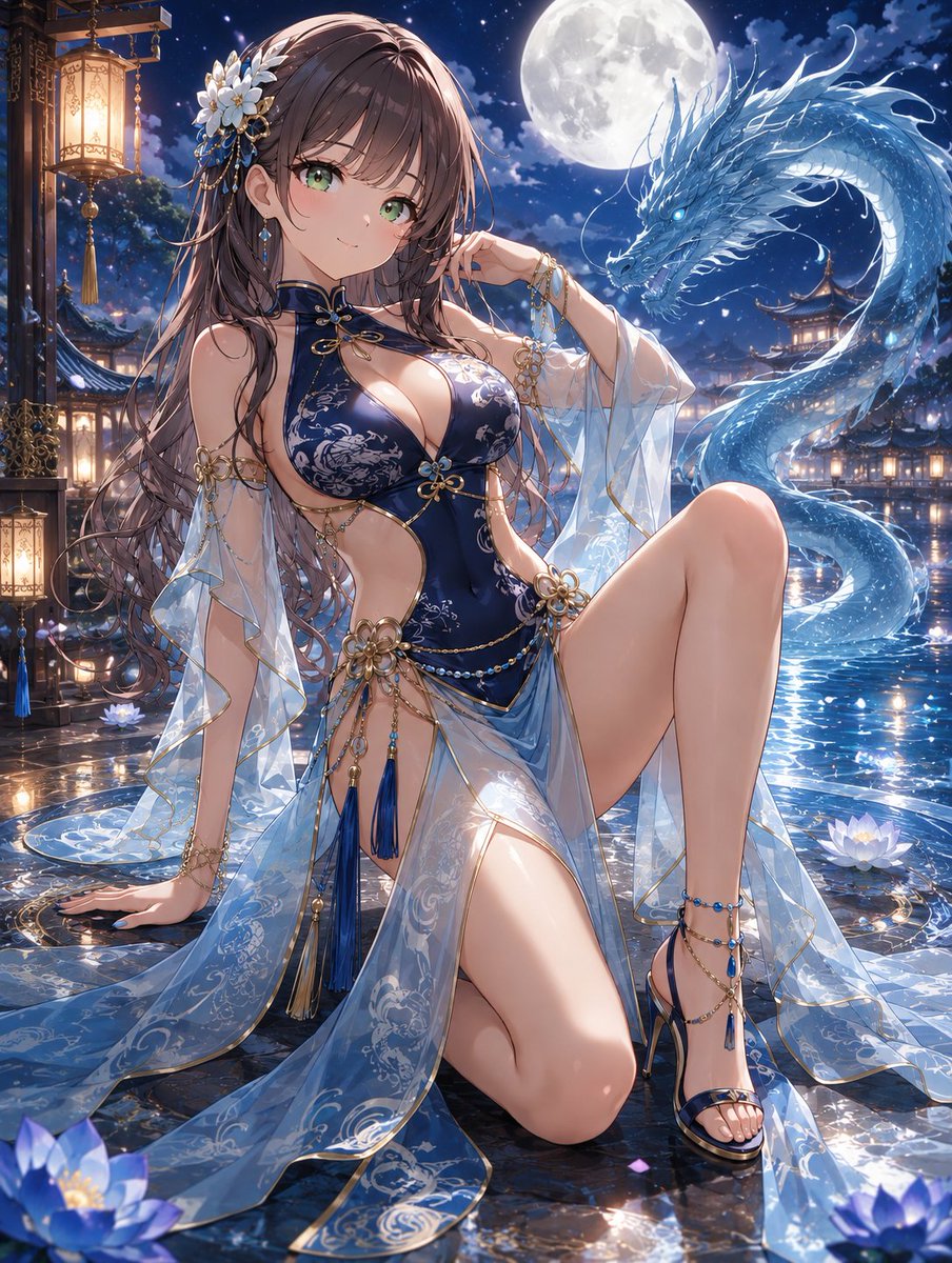 Kpnd_1ab's tweet photo. #MIOSW
Mioさん（@MioWorkshop ）の
Azure Sovereign｜蒼霞チャイナ・スイムドレスお借りしました！

中華風お衣装大好きだし、水着に水龍まで😳✨素敵なお衣装ありがとうございます！ https://t.co/iYdGoAeCI4
