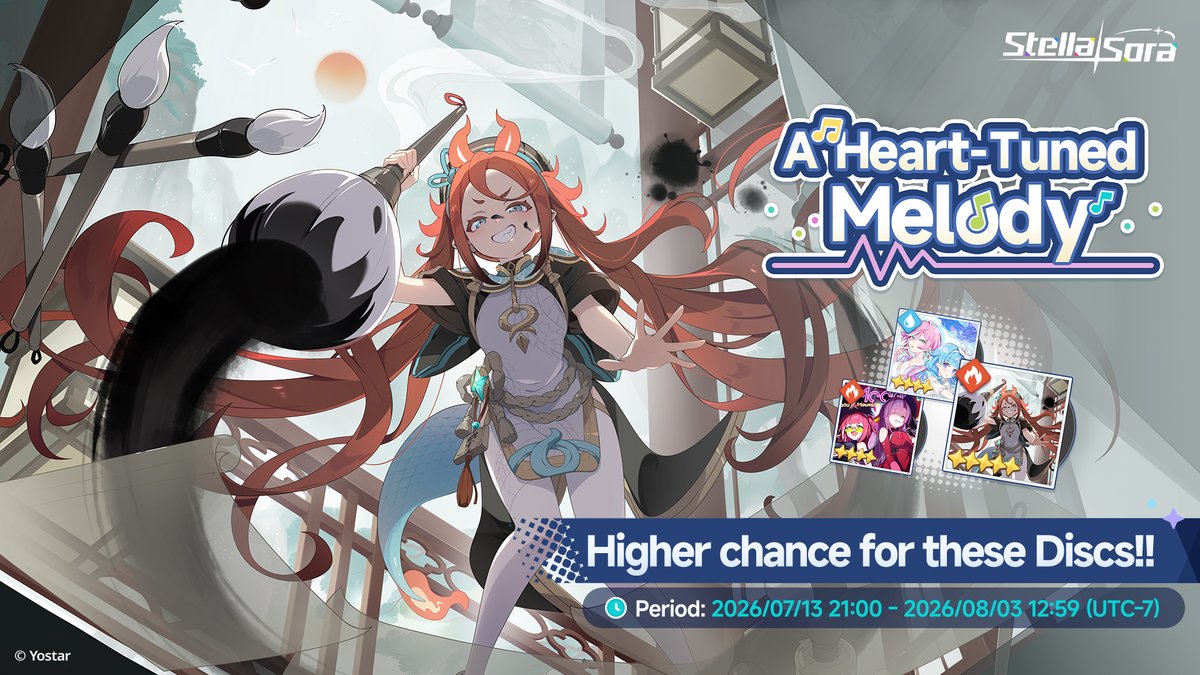 Limited recruitment event: A Heart-Tuned Melody will begin soon