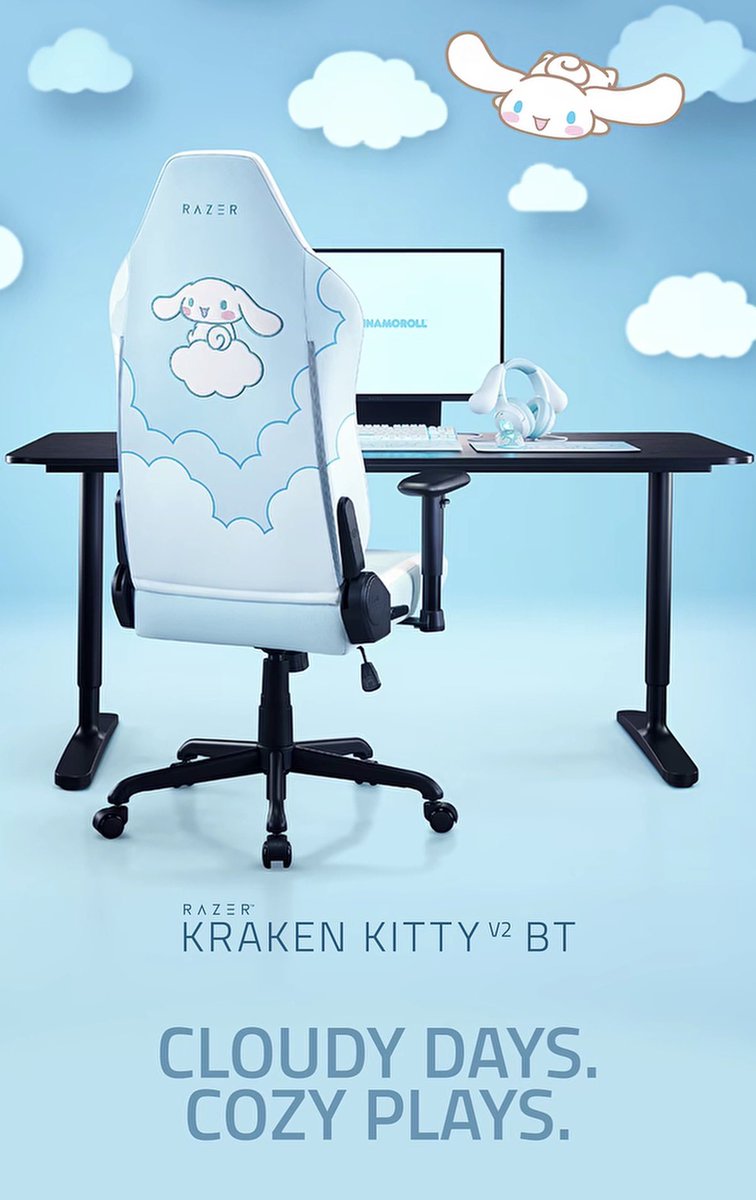 naneebeauty's tweet photo. 레이저 크라켄 키티 V2 BT 시나모롤 에디션 🩵☁️
Razer Kraken Kitty V2 BT - Cinnamoroll 

아니 헤드셋 미친거 아닌고?????? https://t.co/roncAbk5PA