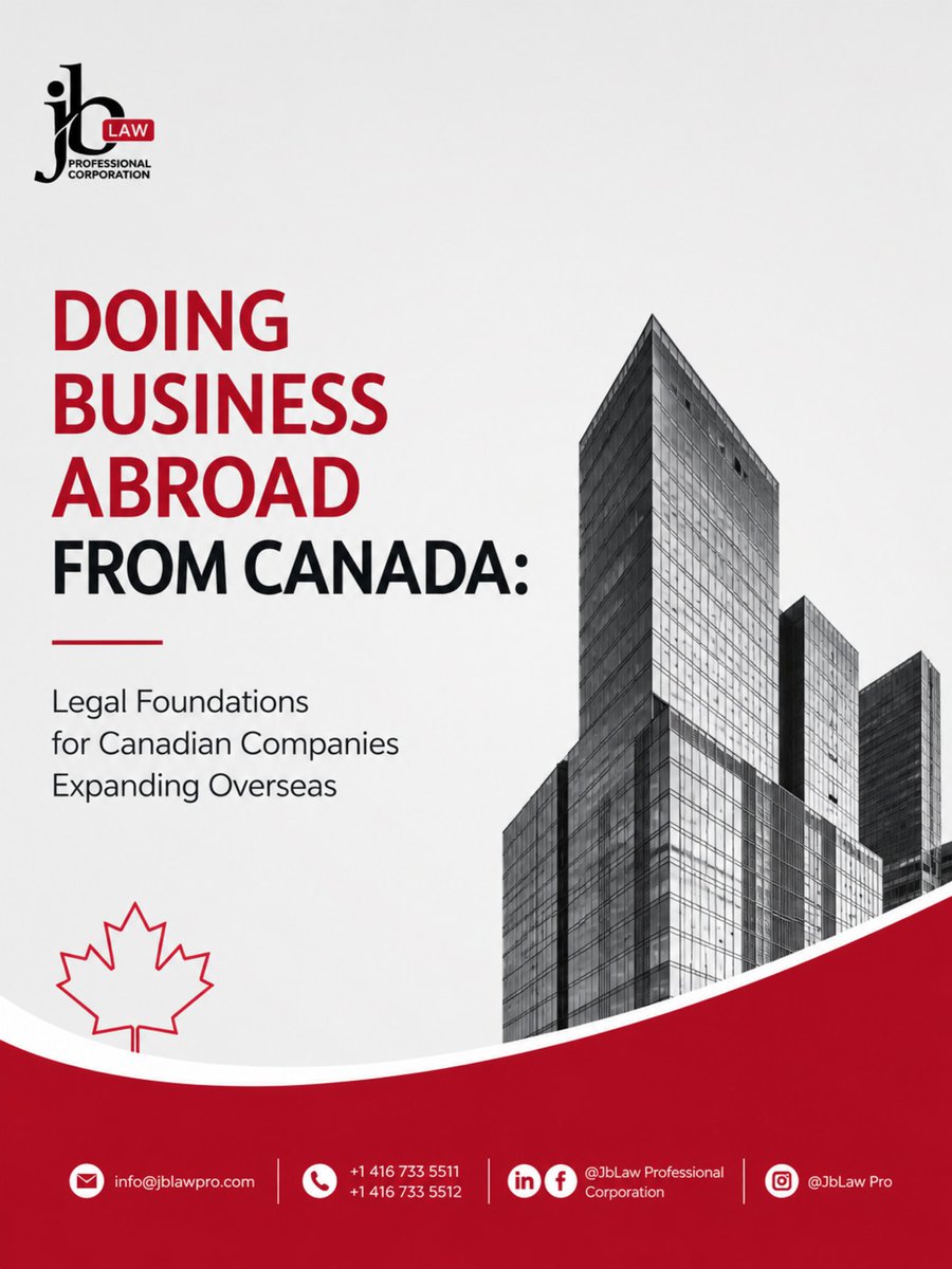 jblawpro's tweet photo. Expansion into foreign markets is a hallmark of significant progression for enterprises; it requires a commitment and strategy that moves beyond domestic operations toward global engagement…

Click the link below to read more on the website 👇
https://t.co/Q3OdgLwvZo https://t.co/xV56O3b24A