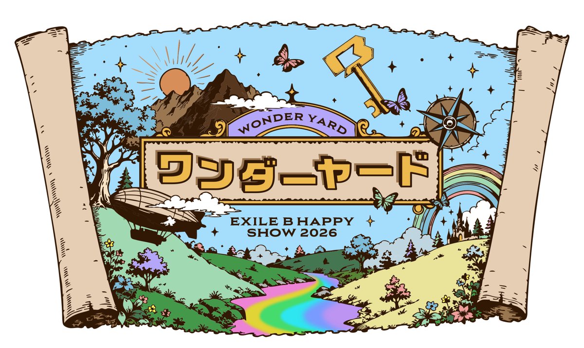 EXILE_Staff's tweet photo. ／
#EXILEBHAPPY 8月開催！
EXILE B HAPPY SHOW 2026 〜ワンダーヤード〜
#EXILENESMITH 友情出演決定！
＼

5月に開催された"かぜのふね"に引き続き、
EXILE B HAPPY SHOW 2026 〜ワンダーヤード〜でも
特別なステージを #EXILEBHAPPY と一緒にお届けします🎈

EXILE B HAPPY SHOW 2026 〜ワンダーヤード〜
🗓️8/1(土)開演17:00
🗓️8/2(日)開演14:00
🏟️SGCホール有明

🔗ライブ詳細
https://t.co/BkEmFu2N0C

@ex_nes_official 
@exilelive_acc