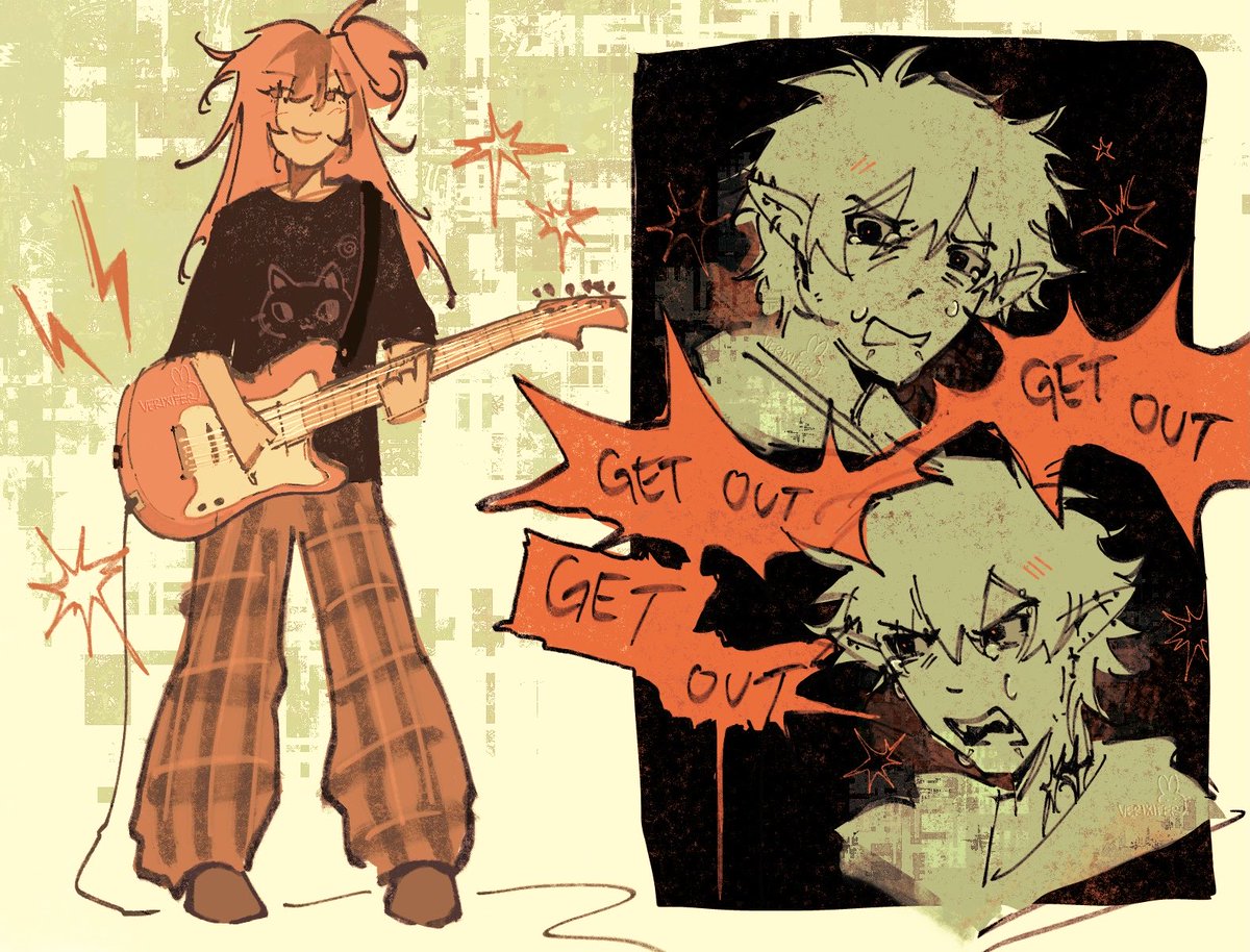 verixifer's tweet photo. oc scribbles 🎸 https://t.co/2BjOq9GDcP