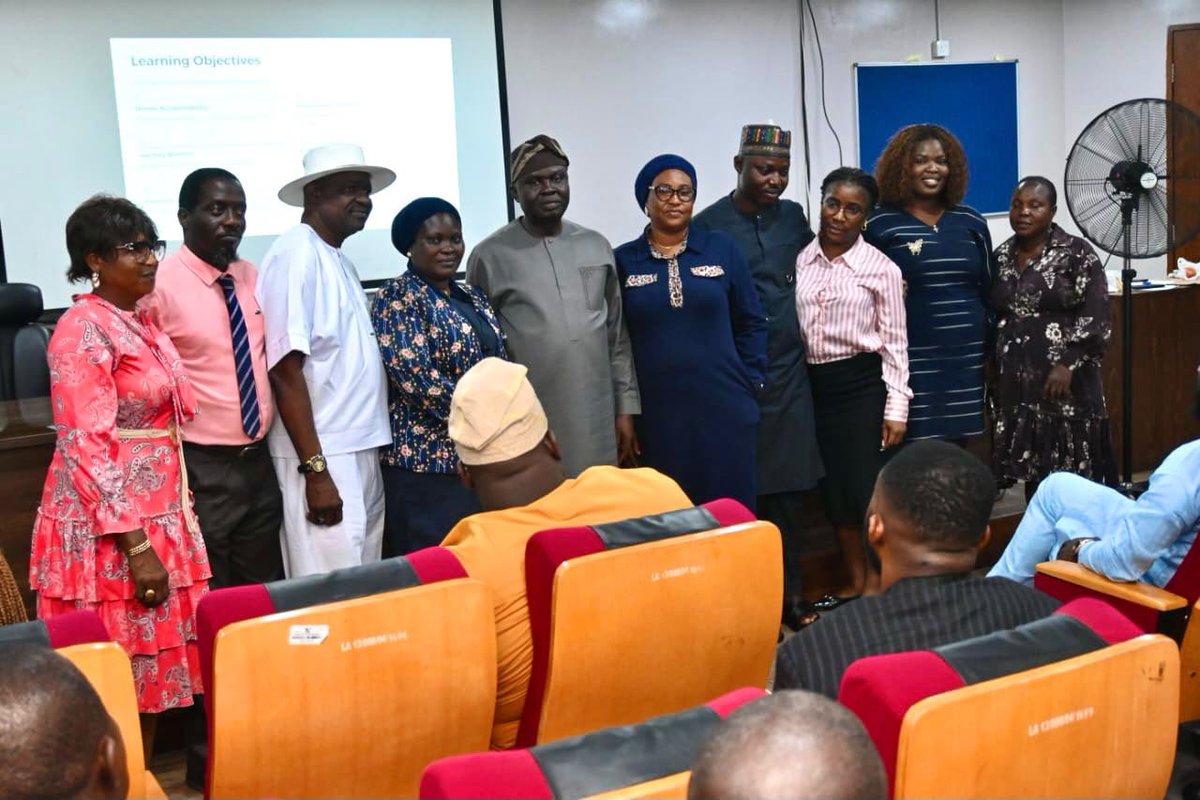 followlasg's tweet photo. Building a responsible, accountable and performance-driven public service starts with investing in people.

The Office of the Chief of Staff recently organised a capacity-building programme for officers on Grade Levels 08–12, equipping them with practical knowledge on accountability, ownership, stress management and healthy living.

The Permanent Secretary, Mr. Semiu Kadri, encouraged participants to embrace continuous learning and apply the lessons to improve service delivery, while resource persons emphasised that accountability, integrity and ownership are essential to achieving Lagos State’s developmental goals.

The training reflects the Office’s continued commitment to developing a professional workforce that delivers efficient, transparent and citizen-centred governance.

@jidesanwoolu
@drobafemihamzat
@gbenga_omo
@gboyegaakosile
@LanreBajulaiye
@BarrBimbola
@Mr_JAGs @Riddwane

#AGreaterLagosRising
#LASG