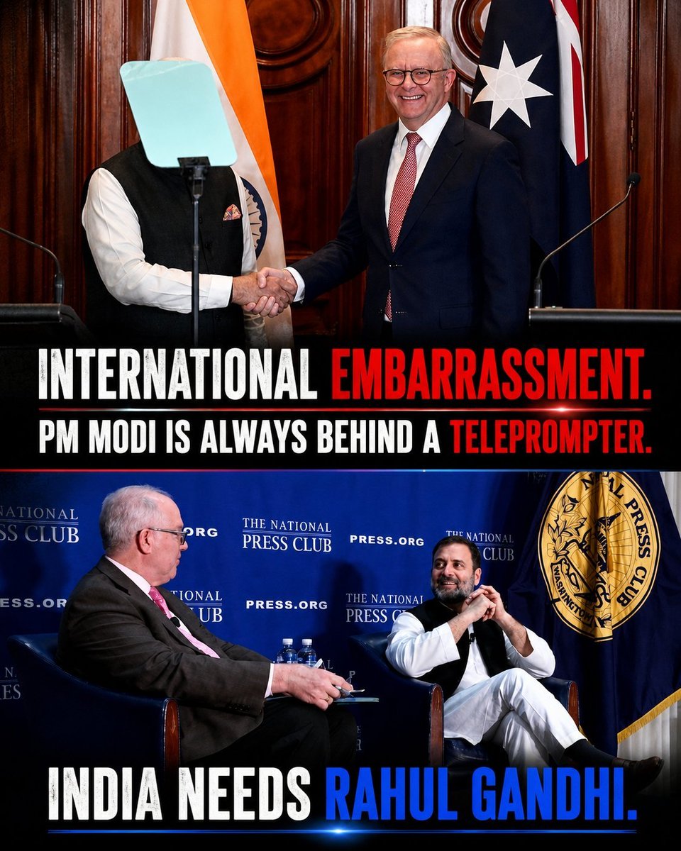 srinivasiyc's tweet photo. India deserves leadership that speaks with confidence and engages with the world without a script.India Needs Rahul Gandhi 🇮🇳 💪🏻💯 https://t.co/QY2YIZmPPN