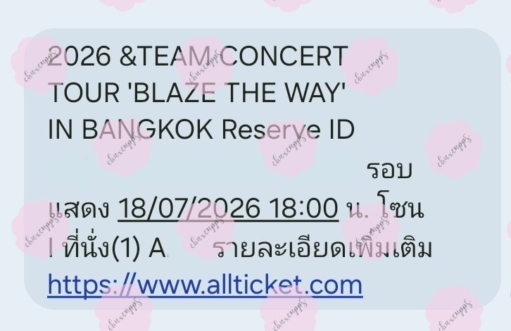 chuxcupps's tweet photo. 💓 wts ขาย ปล่อย 
โซน I แถว A ใกล้ทั้งสเตจหลัก
+ อยู่หน้าสเตจรอง ราคา 5500 (ค่าธรรมเนียมบัตรเครดิต+มบช.)
ปล่อยเนื่องจากได้ VIP แล้วค่า

นัดรับจ่ายสดได้
สนใจ dm ได้เลยนะคะ🙇‍♀️

#BLAZETHEWAY_BANGKOK https://t.co/c0zfmXkTLT