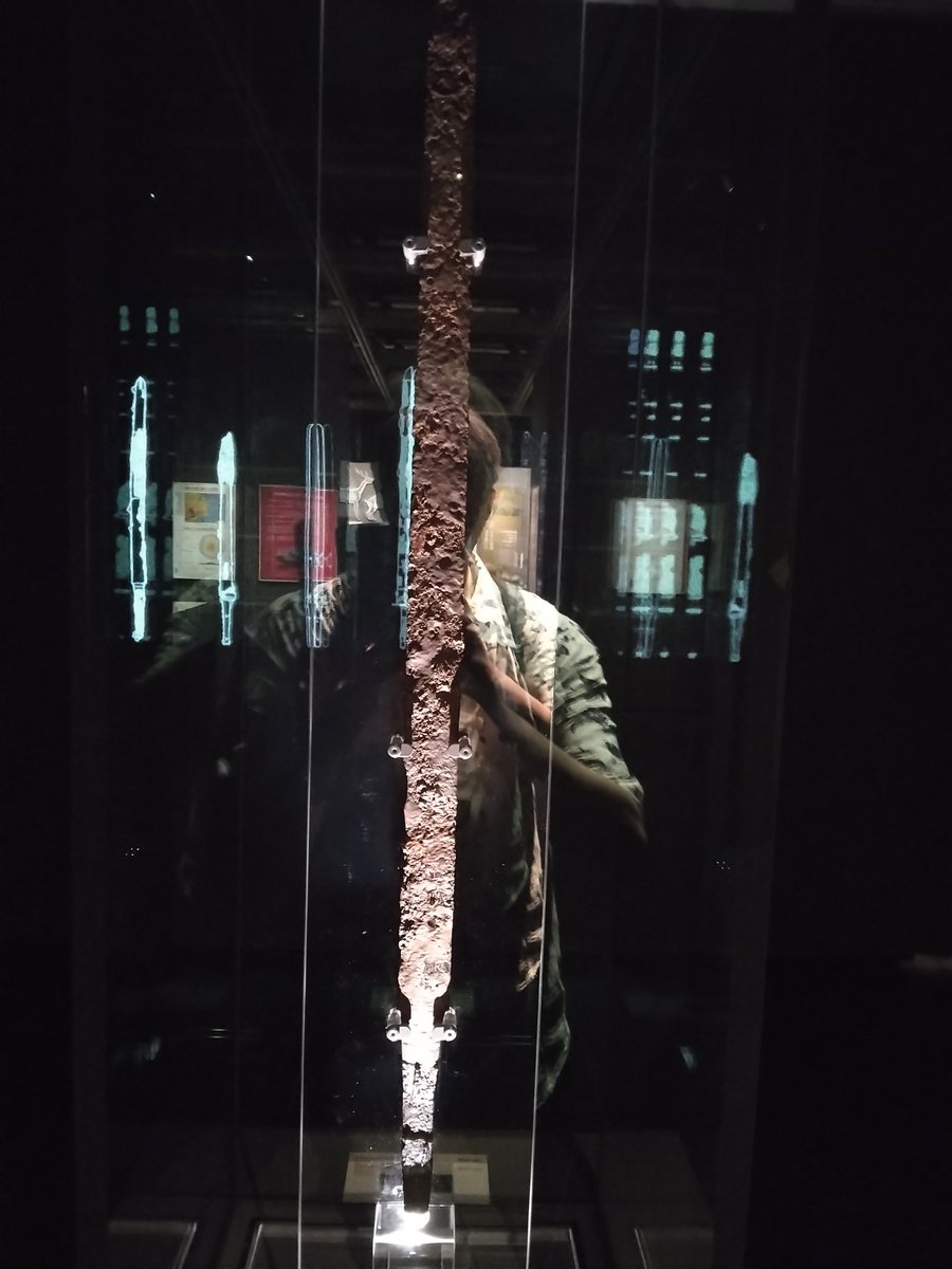 catrest84's tweet photo. 市原歴史博物館
重要文化財指定
『王賜』銘鉄剣
を観賞に行きました。 https://t.co/O2TYQ3eAZo