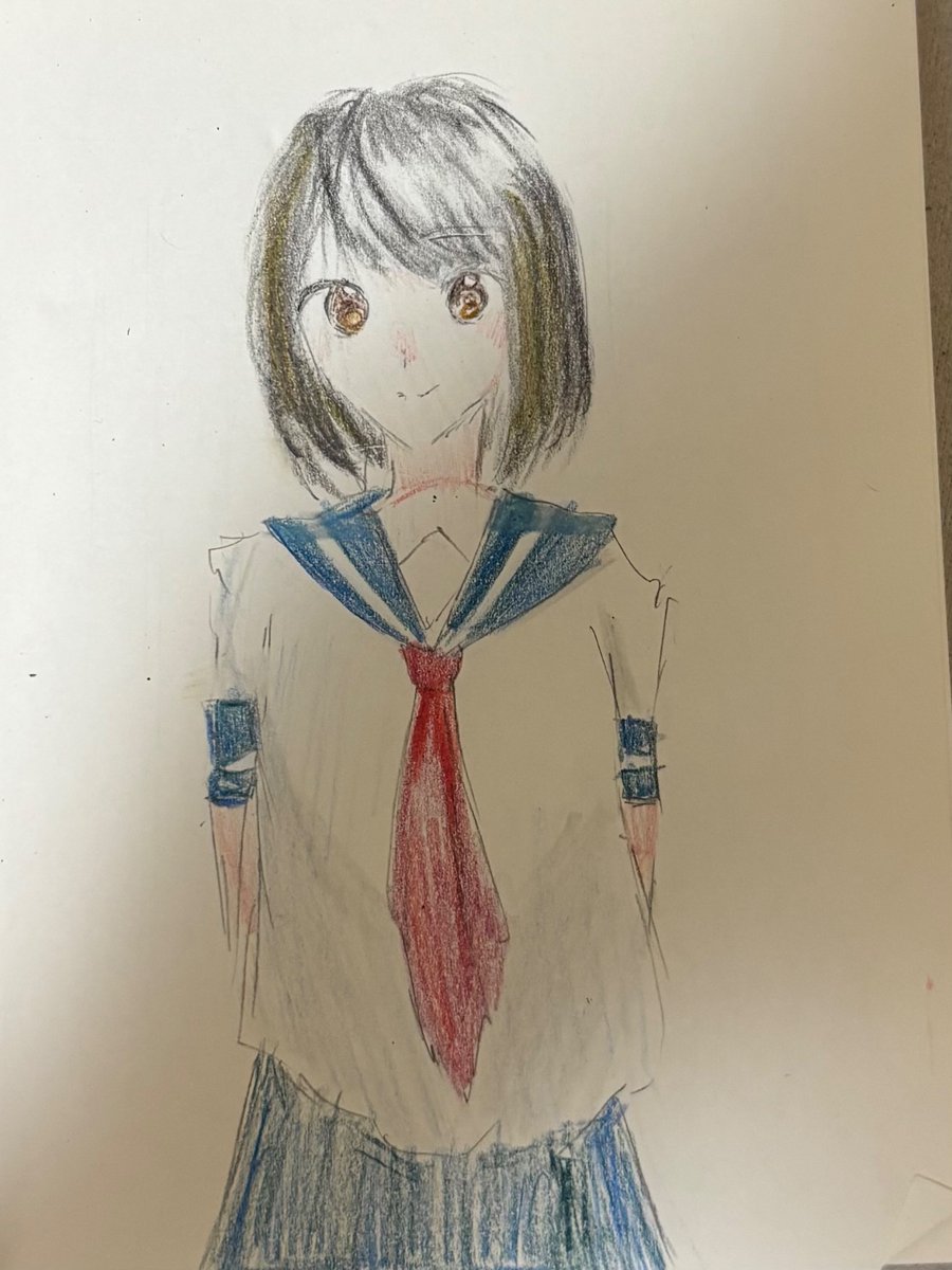 Ramulemo_33's tweet photo. 珍しく色鉛筆 https://t.co/khzDt7gnUC