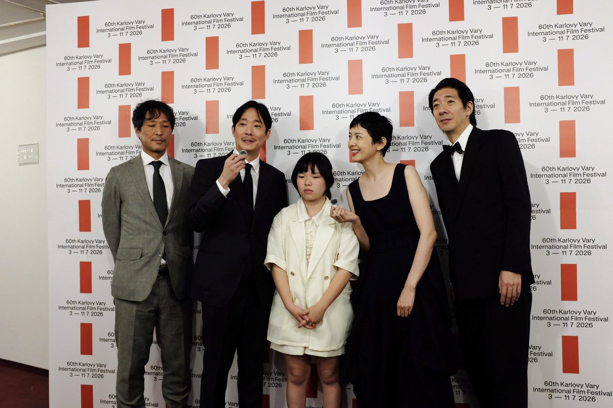 shokyakuro_film's tweet photo. ⿻カルロヴィ・ヴァリ国際映画祭
ワールドプレミアレポ🍉

本編上映後、エンドロールでは
大きな拍手が沸き起こりました。

上映後には、内田監督へ
「Beautiful!」という声や
多くの質問が寄せられ、
大盛況のプレミアとなりました！

出演┊︎#かりん #篠塚大輝（timelesz）
#映画焼却炉 2027年公開 https://t.co/6TehxK6m1e