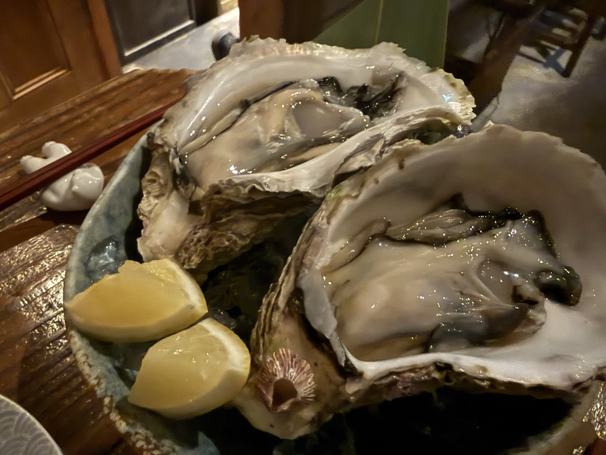 kakitowine's tweet photo. 大ぶり生牡蠣
とろけますね☺️ https://t.co/XeigopZGTu