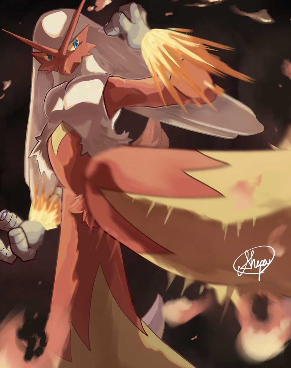Shepamaru's tweet photo. バシャーモ🔥 https://t.co/c7meIOiQ8j