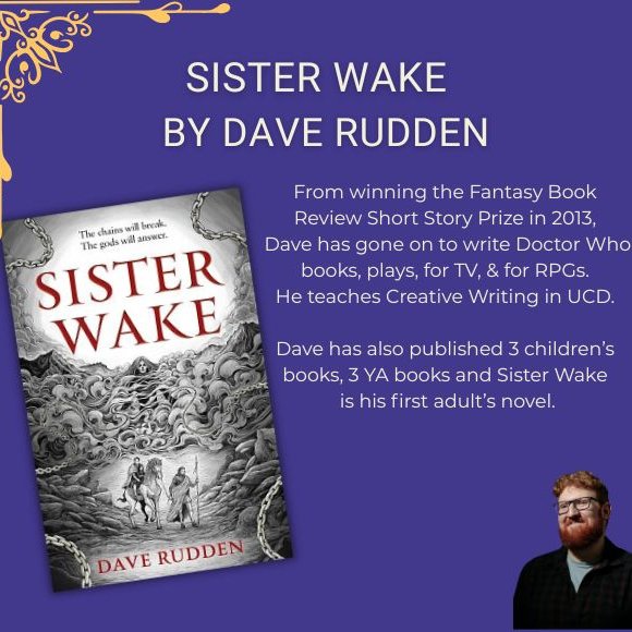 OMahonysBooks's tweet photo. Join us for a special in-person event to celebrate #IrishFantasyFiction on 30/07/26 at 6.30pm 
with authors @d_ruddenwrites #RuthFrancesLong @DavidGreenWrite &amp; @sarahreesbrenna  

Tickets are free &amp; have to be booked thru Eventbrite

#Limerick #IrishFiction #AuthorEvent https://t.co/LGaHVCXDhq