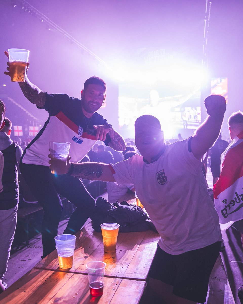 AOArena's tweet photo. Let the good times roll ⚽ 

Incase you missed it.... Not if, but when (positive mental attitude) England reach the Semi Finals this World Cup the guys at @_roadtovictory will be bringing a mega outdoor fanpark to Castlefield Bowl! 

Head on over to their profile, for more info! https://t.co/dkRtCLlxcr
