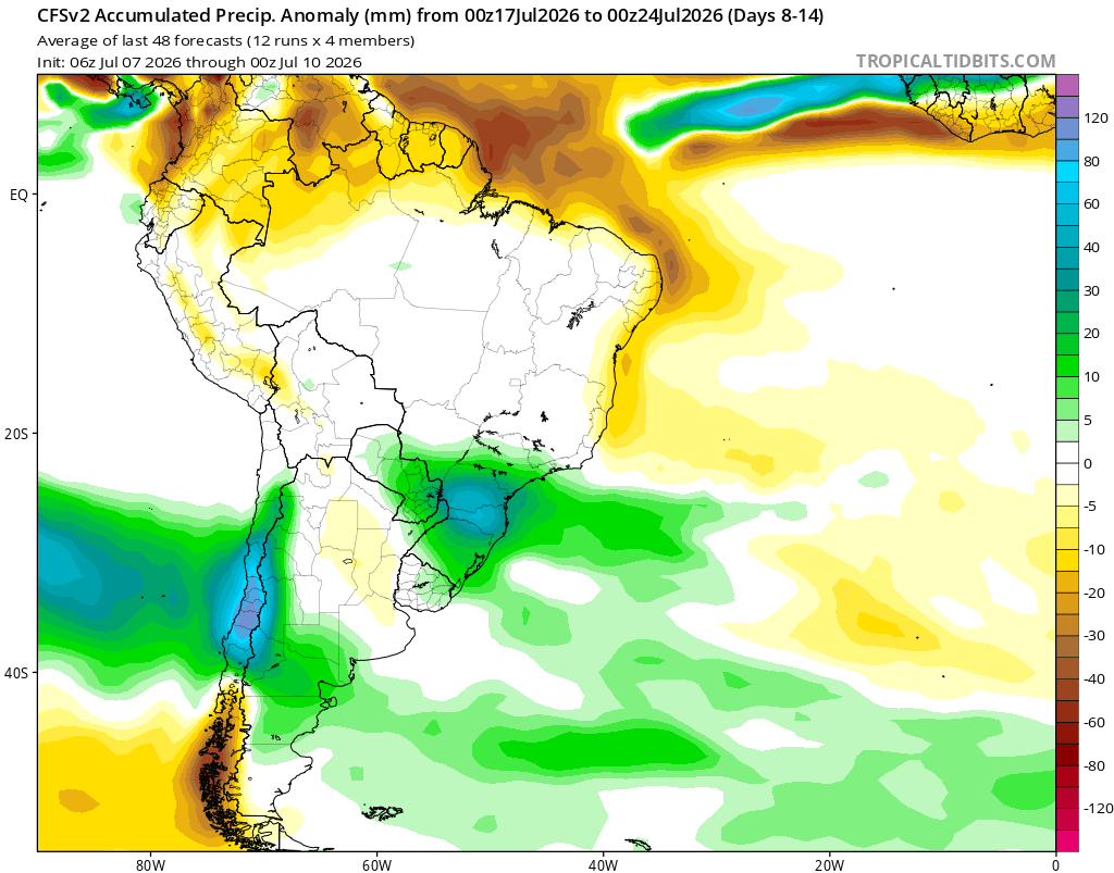 EdoWeatherman's tweet photo. Información matutina.

A esta hora llueve con fuerza en sectores de Maule al sur, donde ya se registran complicaciones.

Esto seguirá durante el día, a ratos con mucha intensidad. Posibles tormentas eléctricas.
La lluvia alcanzará O'Higgins y algunos sectores de la región Metropolitana y de Valparaíso.

Respecto a la próxima semana, los modelos presentan discrepancias así que actualizaré esta tarde de forma detallada.
¿Se está debilitando? No, de hecho todo lo contrario, la situación está adquiriendo características "extremas" que pueden causar severas complicaciones si no se toman medidas preventivas, esto es válido para el norte chico y toda la zona central-sur. Como dato, algunos sectores de la región de Coquimbo pueden recibir el agua de todo un año en 24-36 horas, mientras que sectores de la zona central pueden acumular sobre el 30-40% de un año normal en 24-48 horas, así que espero que quienes les gusta bajar el perfil a las cosas, se abstengan de comentar.

Hasta la tarde.