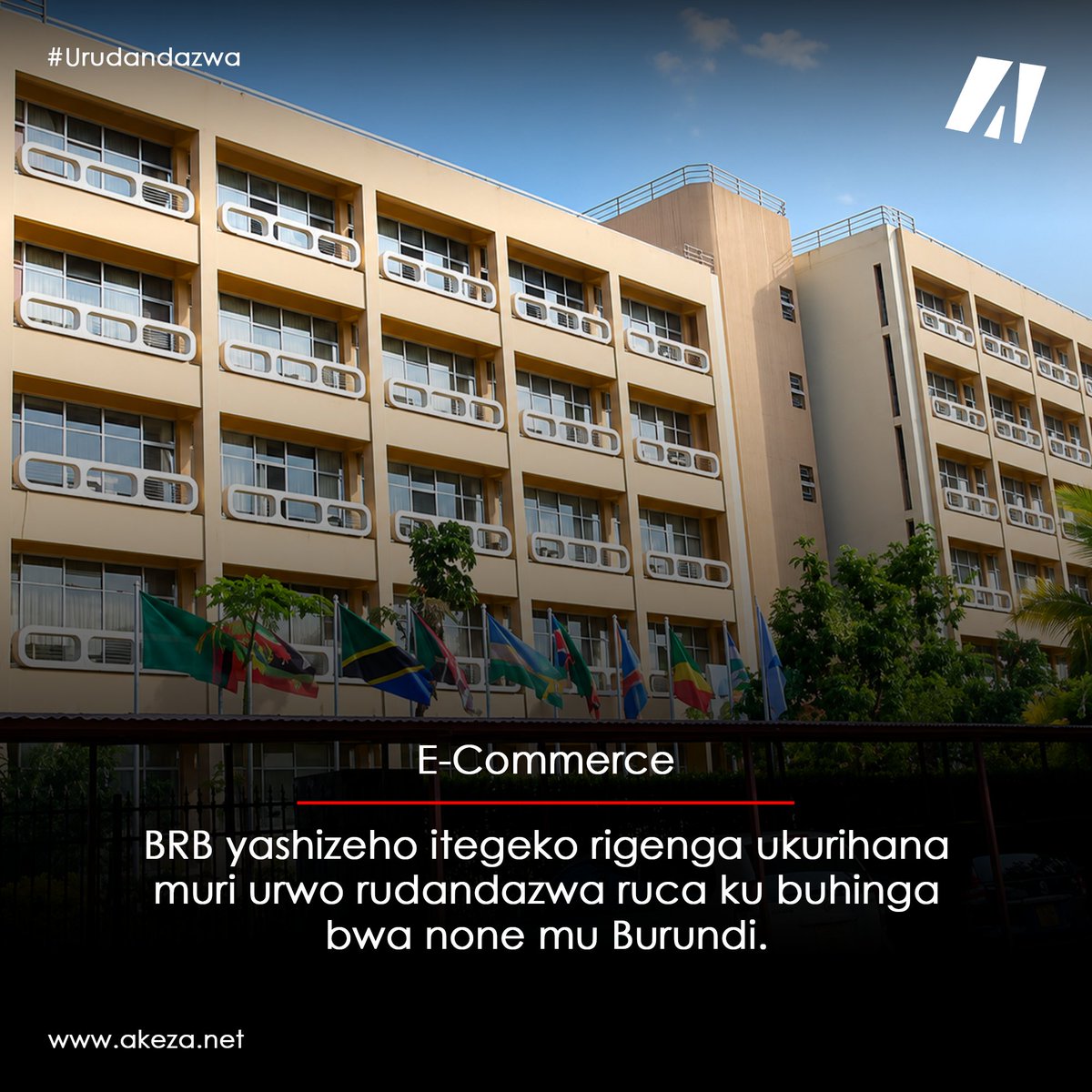 akezanet's tweet photo. 🔴Mu ntumbero yo kworosha no guteza imbere urudandaza rukorwa biciye kuri internet (E-commerce), Ibanki ya Republika y'Uburundi (BRB) yashizeho itegeko rigenga ukurihana rije ryisunga itunganywa ry'Igihugu ry'urudandaza ruca ku buhinga bwa none mu Burundi.

Nkuko tubisoma ku mbuga ngurukana bumenyi za @BankiNkuru, iryo tegeko rigenga ibijanye:

☑️N'ukwemererwa,
☑️Itunganywa ry'urwo rudandaza,
☑️Ugukingira ,
☑️Ukuriha ku mbuga ngurukana bumenyi
☑️Ugukorana kw'ubuhinga,
☑️Ivyemezo vy'ivyakoze,
☑️Ugucungera ubwo buhinga,
☑️Kwugurura no gukoresha konte zijanye n'urwo rudandaza.
☑️N'ibindi.

📌Iryo tegeko rikaba ryatanguye kuja mu ngiro, kuva umunsi ryashiriwe ku mugaragaro. Ku bipfuza kumenya ido n'ido ry'iryo tegeko, kaze muryisomere muciye hano (riracari mu gifaransa) : https://t.co/Qcdz5FGqYv

#lesbeautesdecheznous #akezanet #urudandazwa #Burundi