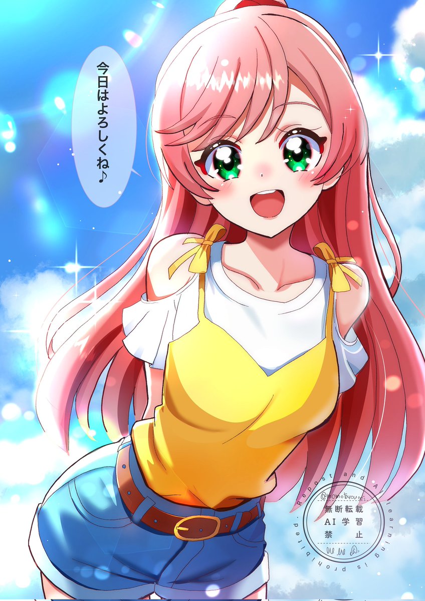 momotarouooi's tweet photo. ましろちゃんと夏のお出かけ✨
#precure https://t.co/lx7aeiCQTK