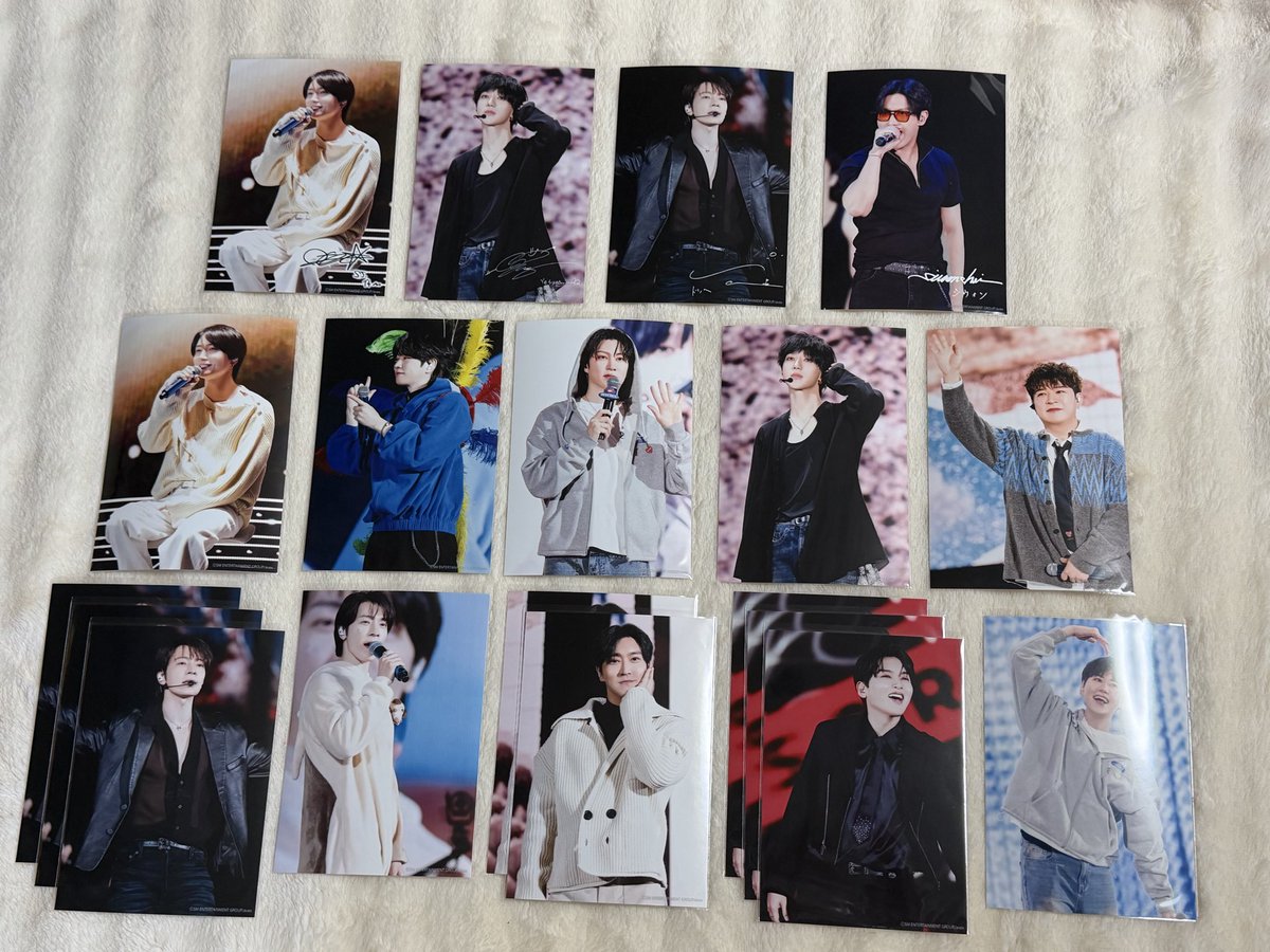 _____86O4O4's tweet photo. SUPER JUNIOR SUPERSHOW10 ランダムブロマイド 交換

《譲》L判
イトゥク、ヒチョル、イェソン、シンドン、ドンへ、シウォン、リョウク、キュヒョン

✍️サイン有→イトゥク、イェソン、ドンへ、シウォン

《求》
Vol.2 ウニョク
(サイン有は👓のみ)

サイン⇄サイン同士

お気軽にお声掛けください！ https://t.co/TLCmHsTEh6
