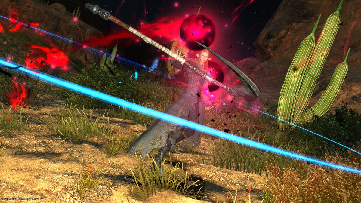 Etarud_dq's tweet photo. リーパーとやらになれるようになった
厨二心が揺さぶられるジョブ…！
#FFXIV https://t.co/e2rs34aihY