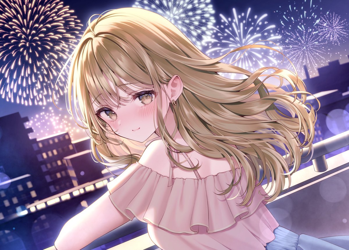 yugirlpict's tweet photo. 「……花火が終わっても、もう少し……一緒におられへん？」 https://t.co/YGzJeexJKO