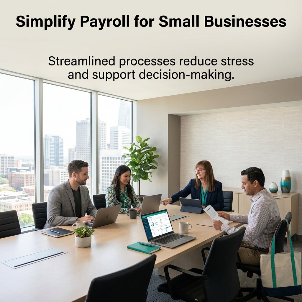 HRSRQ's tweet photo. Payroll Clarity for Small Businesses 💡

Streamlined payroll reduces stress and saves time for owners. Accurate payroll from the start cuts mistakes and boosts decision-making.

1. Use user-friendly software for automation and compliance.
2. Regularly audit employee… https://t.co/XLLrCcsb5r